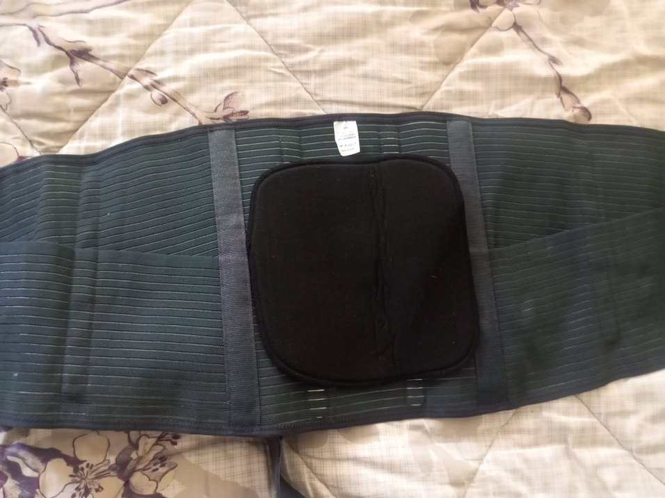 Siyah Gri Nursing Korsesi çelik bel korsesi - Görsel 3