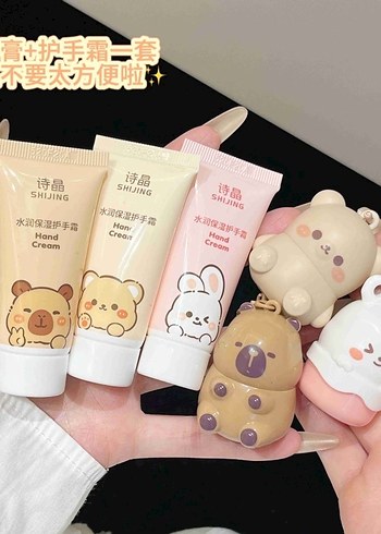 Tavşanlı lip balm ve el kremi - Görsel 5