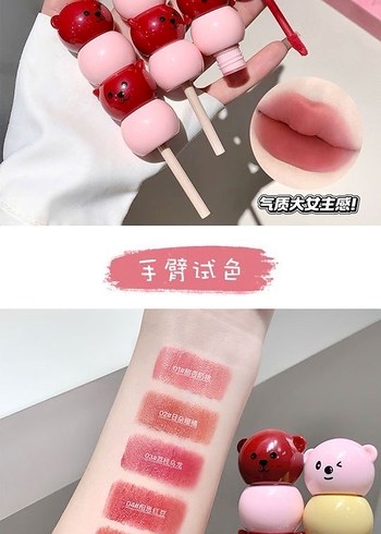 Gege Bear Pastel ruj 01# - Görsel 3