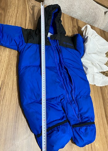 Colombia Erkek Bebek Mavi Fermuarlı Tulum - Görsel 3