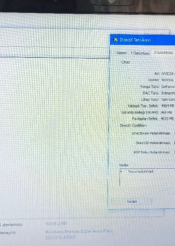 CASPER NİRVANA GRAFİK CANAVARİ_ İ7 _8GB RAM_2GB EK_128SSD+500 HD - Görsel 3