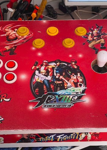 Retro Oyun Konsolu OZEL URETİM.CİFT KOLLU BUYUK BOY.. - Görsel 2