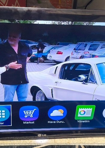 107 CM LG FULL HD LED TV İNCE KASA+ 4K ANDROİD TV+ UYDU ALİCİ.. - Görsel 2