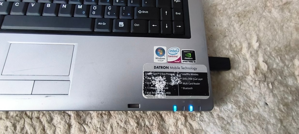 DATRON Dizüstü.. Core 2 _4gb ram_1gb ek. - Görsel 2