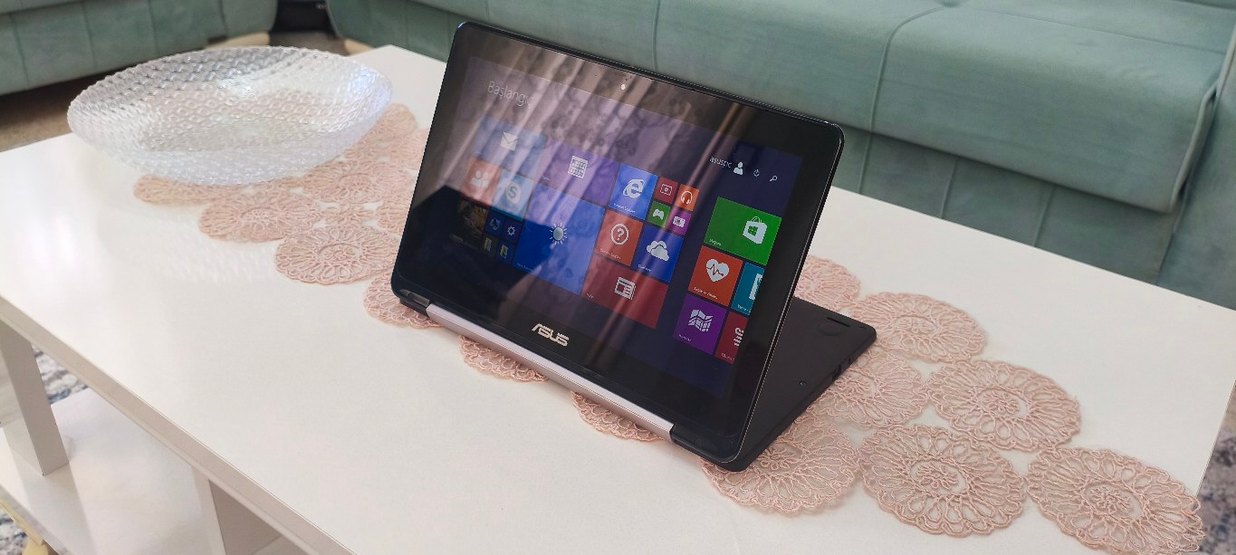 ASUS TRANFORMER..KATLANİR TABLET PC..6 SAAT BATRYA. OFİS VE İS - Görsel 2