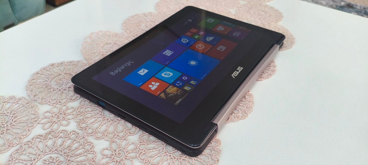 ASUS TRANFORMER..KATLANİR TABLET PC..6 SAAT BATRYA. OFİS VE İS - Görsel 3