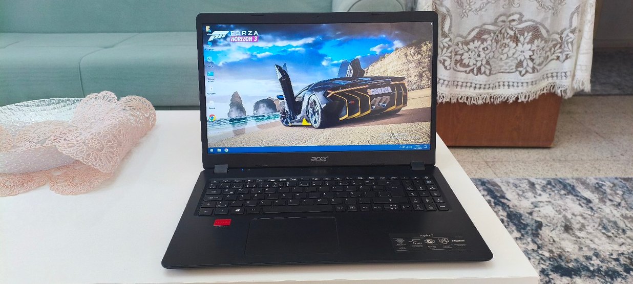 ACER ASPİRE 3_ AMD RYZEN 5_ 12GB DDR4 _4GB EK_500 M2_FULL HD - Görsel 4