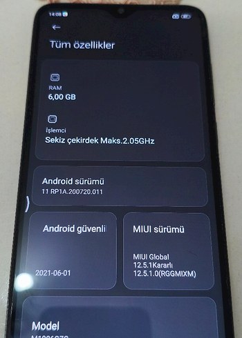 Mİ NOTE 8 PRO..KAYİTLİ. SORUNSUZ ORGİNAL TELEFON..64GB..6GB RAM - Görsel 5