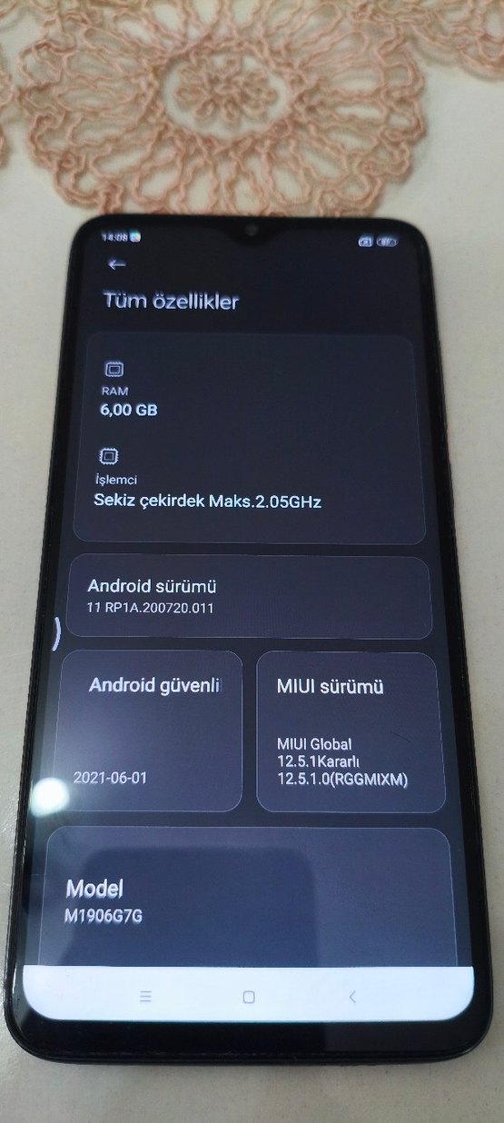 Mİ NOTE 8 PRO..KAYİTLİ. SORUNSUZ ORGİNAL TELEFON..64GB..6GB RAM - Görsel 5