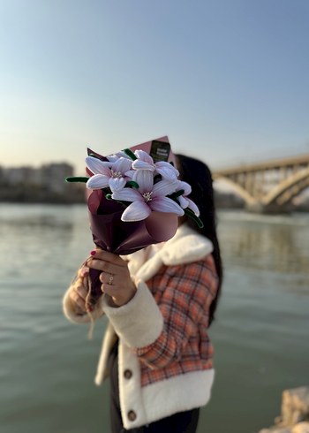 Yapay Lilyum Çiçek - Görsel 5