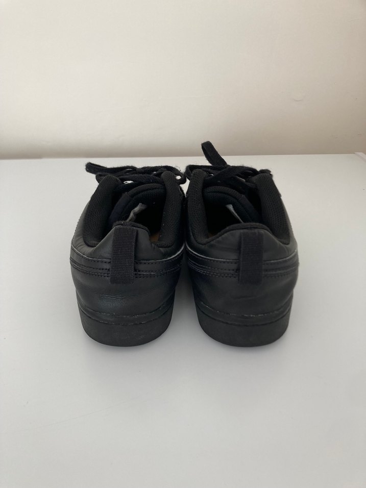 Siyah Bağcıklı Kadın Spor Ayakkabı - Görsel 4