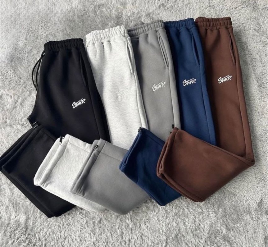 Baggy Rahat Kesim Eşofman Altı - Görsel 4