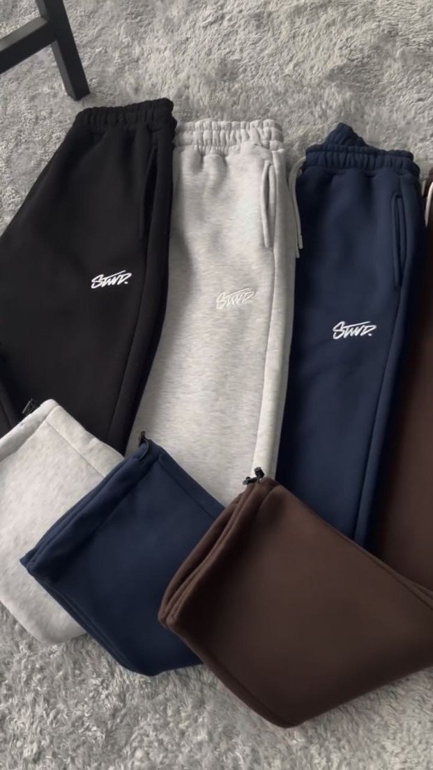 Baggy Rahat Kesim Erkek Eşofman Altı - Görsel 3