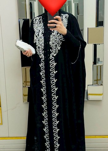 Taşlı abaya