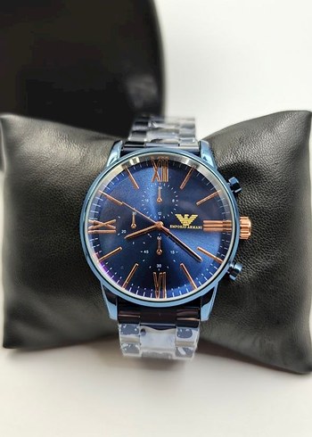 Emporio Armani Lacivert Bilezikli Siklik