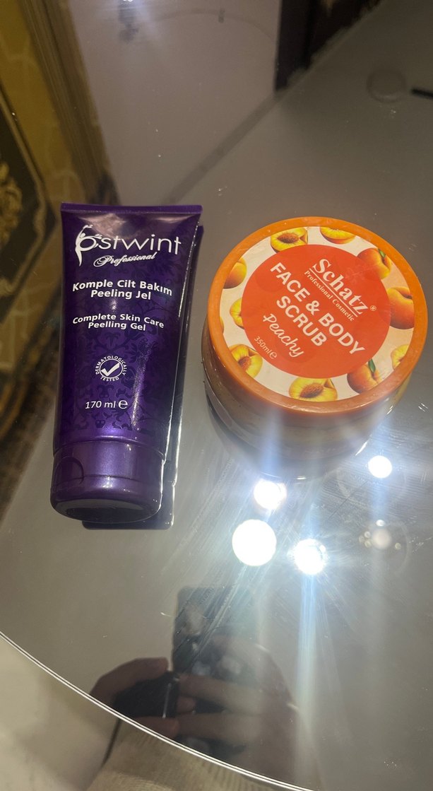 Vint Peeling Jeli ve Schatz Şeftali Vücut Peelingi - Görsel 2