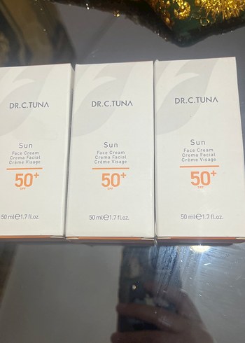 DR.C.TUNA Güneş Koruyucu Yüz Kremi SPF 50+ 50ml - Görsel 2