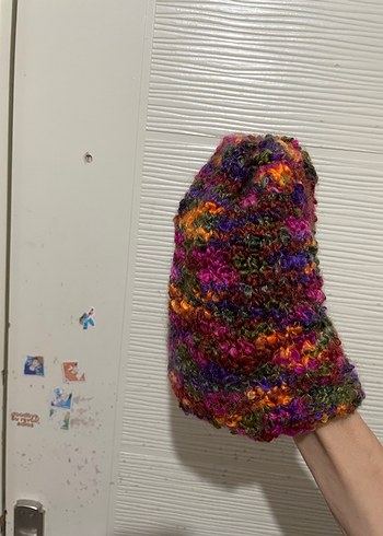 Kadın el örgüsü bere - Görsel 2