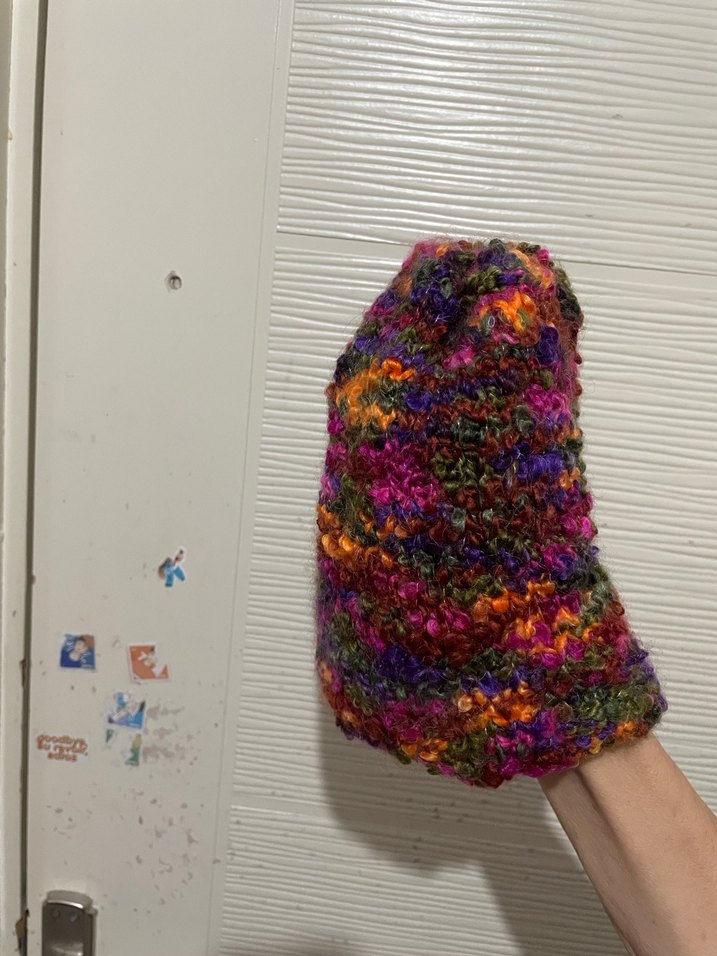 Kadın el örgüsü bere - Görsel 2