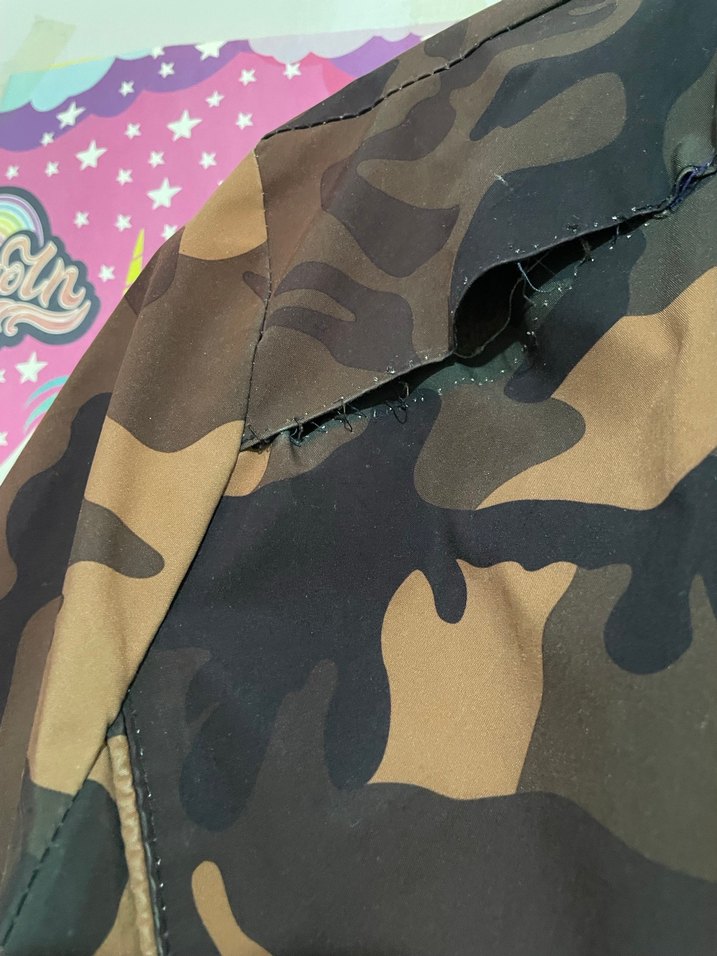 Erkek kamuflaj desenli mont - Görsel 3