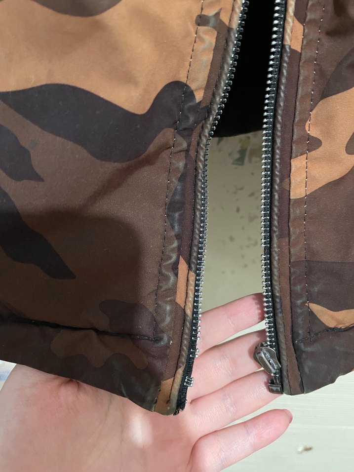 Erkek kamuflaj desenli mont - Görsel 2