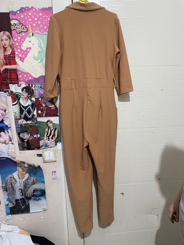 Kadın Uzun Kollu Tulum - Görsel 3