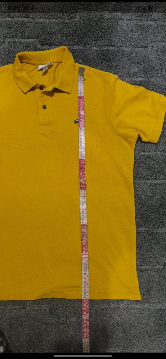 Sarı Erkek Polo Yaka Tişört - Görsel 2