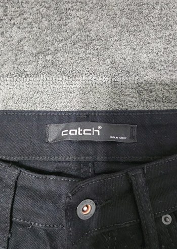Catch Siyah Denim Pantalon - Görsel 3