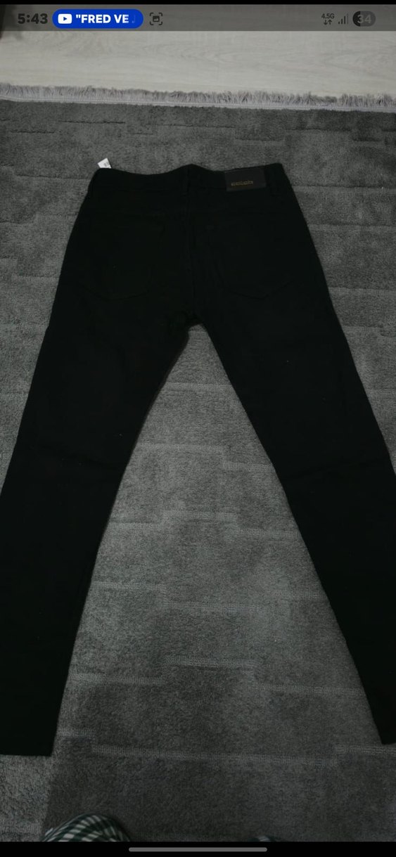 Catch Siyah Denim Pantalon - Görsel 2