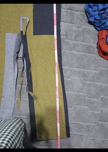 Serbest Still Geniş Kalıp Keten Pantalon - Görsel 2