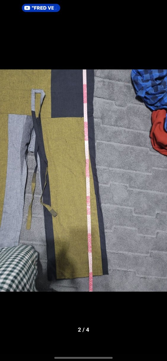 Serbest Still Geniş Kalıp Keten Pantalon - Görsel 2