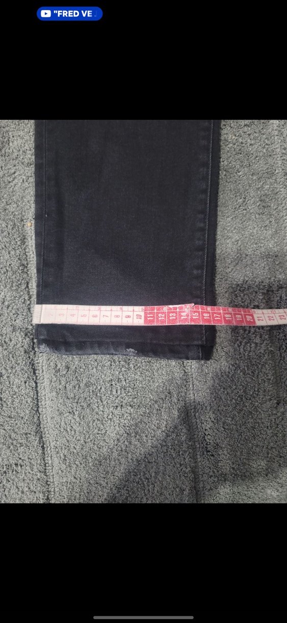 Erkek Siyah Kot Pantalon - Görsel 2