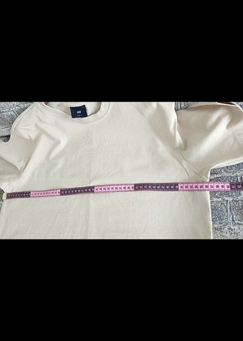 H&M Bej Tshirt - Görsel 2