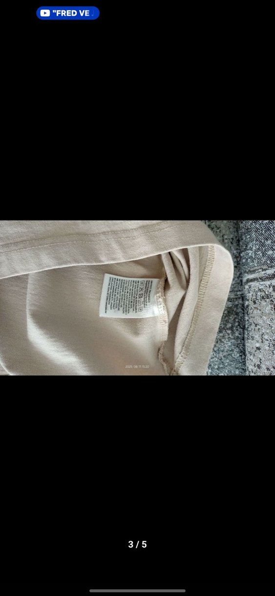 H&M Bej Tshirt - Görsel 4