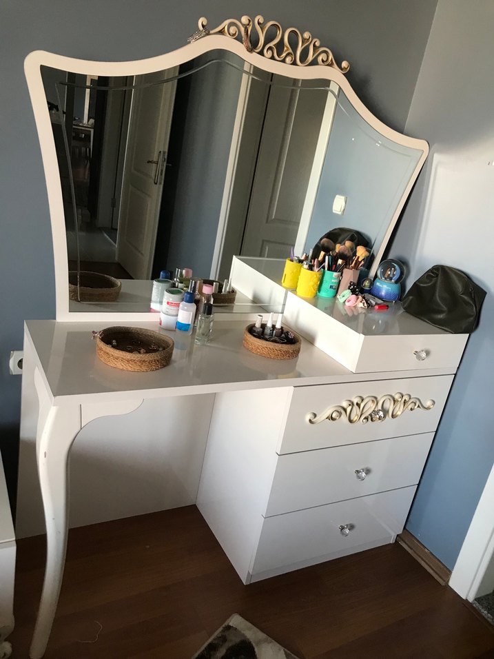 Gri Baskılı Yatak Örtüsü - Görsel 4