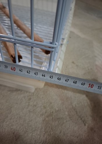 Gri Metal Evcil Hayvan Kafesi - Görsel 2