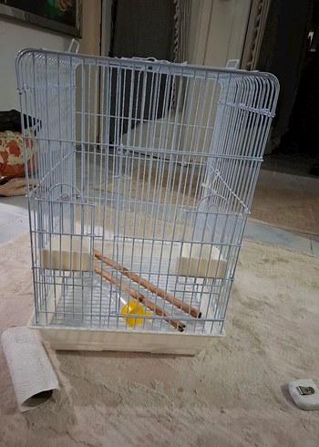 Gri Metal Evcil Hayvan Kafesi - Görsel 3