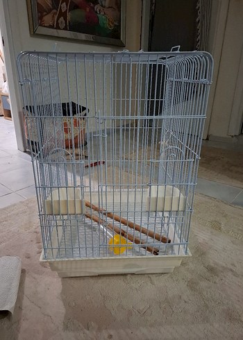 Gri Metal Evcil Hayvan Kafesi - Görsel 7