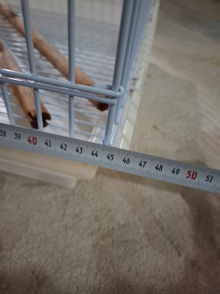 Gri Metal Evcil Hayvan Kafesi - Görsel 2