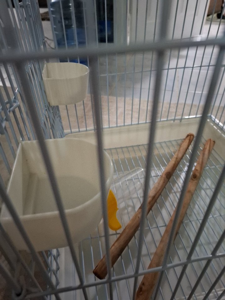 Gri Metal Evcil Hayvan Kafesi - Görsel 5