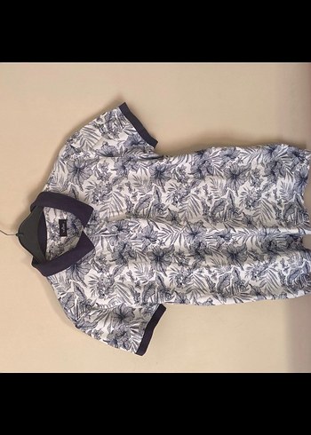 Gri Desenli Erkek Polo Tişört - Görsel 4