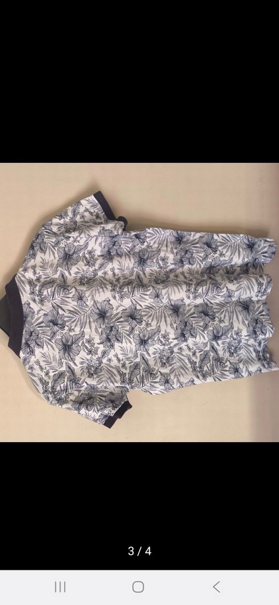 Gri Desenli Erkek Polo Tişört - Görsel 2