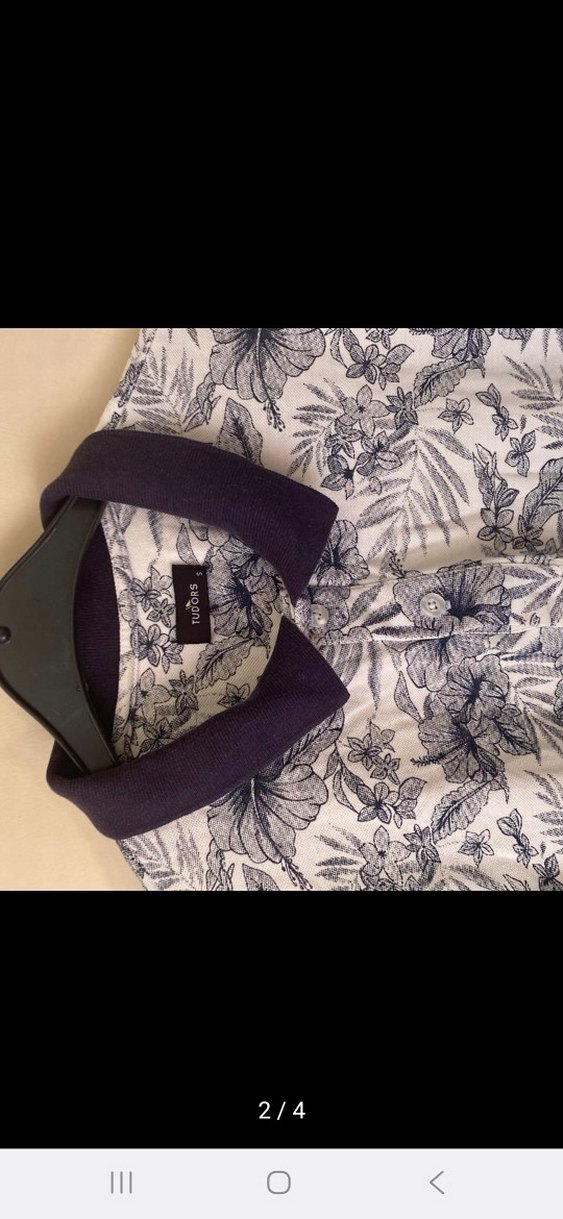 Gri Desenli Erkek Polo Tişört - Görsel 3