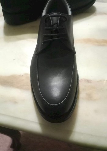 Düğmeli Siyah Erkek Klasik Ayakkabı - Görsel 4