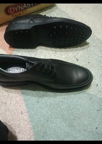 Düğmeli Siyah Erkek Klasik Ayakkabı - Görsel 6