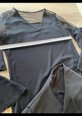 Uzun Siyah Gotik Kadın Abiye Elbise - Görsel 3