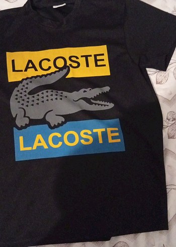 Lacoste Erkek Gri Streetwear Rozet - Görsel 4