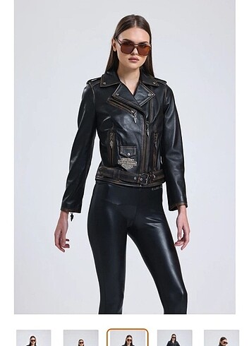 Harley davidson deri ceket 