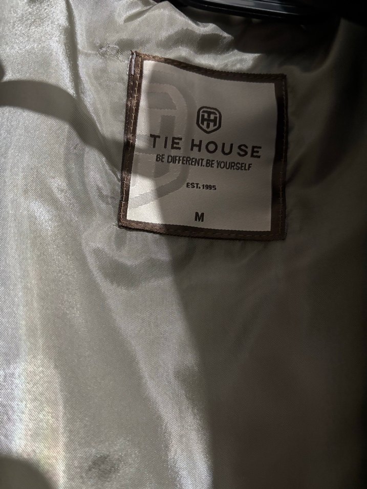 Bordo Erkek Mont - Görsel 4