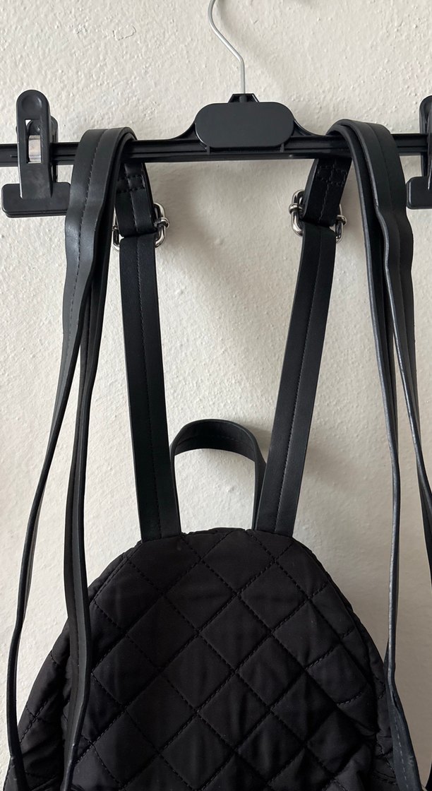 Pull and Bear Pembe Püsküllü Kadın Sırt Çantası - Görsel 4